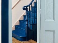 Proper Blue™ No.67 -Mylands stairs Proper Blue No67 Bold Ocean Blue Paint 6 b80e8c1b a29d 449f 87a4 3a05c8ae4502